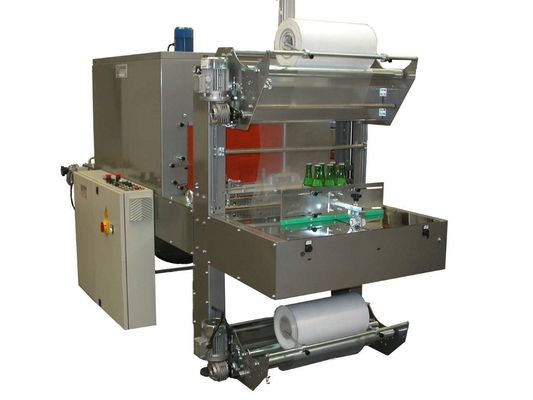 Industri 220V Shrink Packaging Machine, Mesin Heat Shrink Wrap Multifungsi